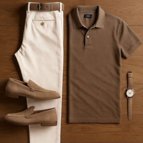 Polo & Trousers Set